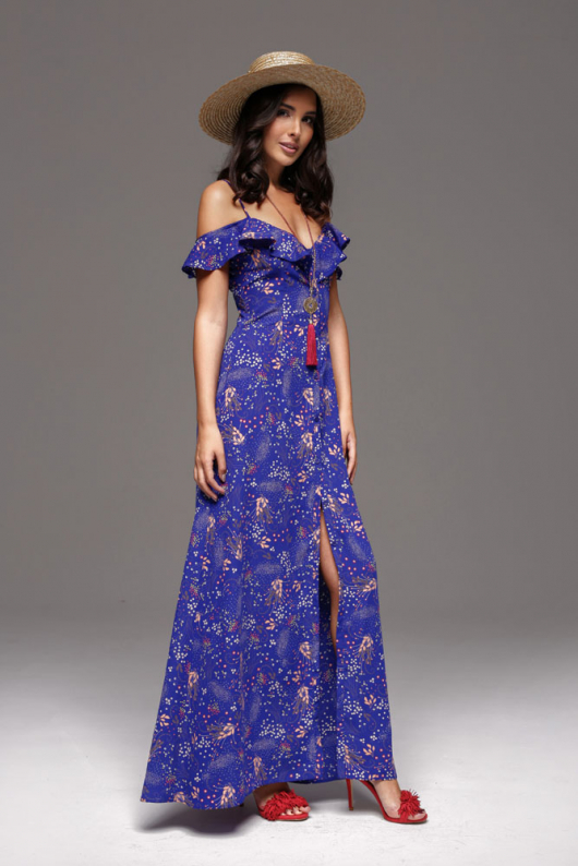 LONG DRESS WITH BOTTOM