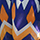 blue/orange print